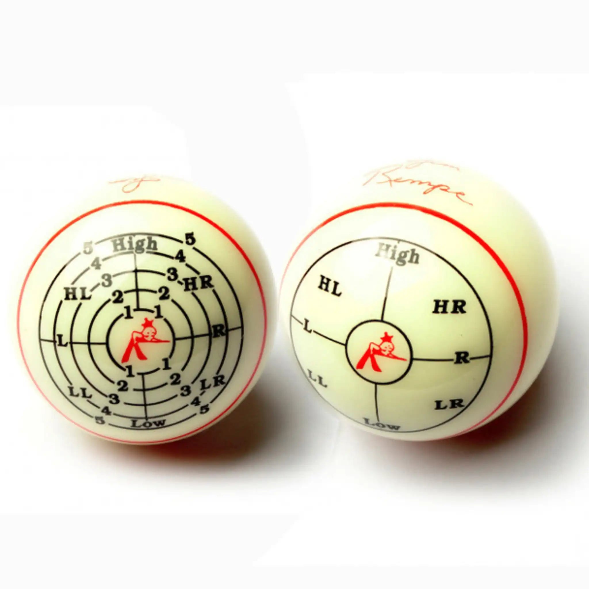 Bola Branca de Treino Aramith Jim Rempe Bola Branca de Treino Aramith Jim Rempe